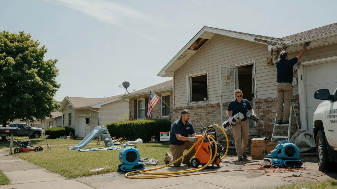 Water Damage Restoration in Percy, IL near me